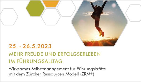 Selbstmanagement für Führungskräfte mit dem Zürcher Ressourcen Modell (ZRM)